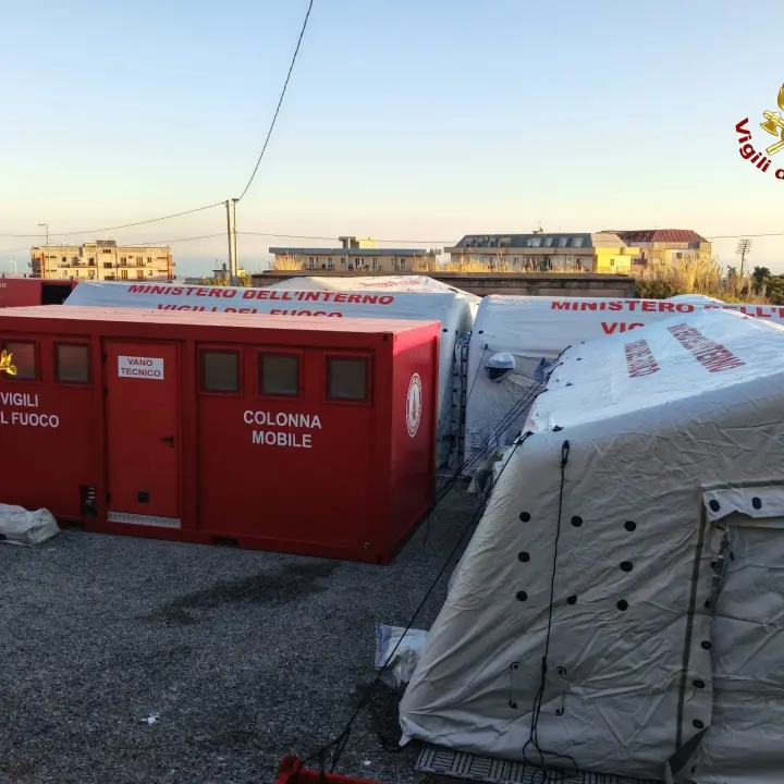 A Catanzaro l’esercitazione regionale dei vigili del fuoco: simulato sciame sismico con scosse fino a magnitudo 4