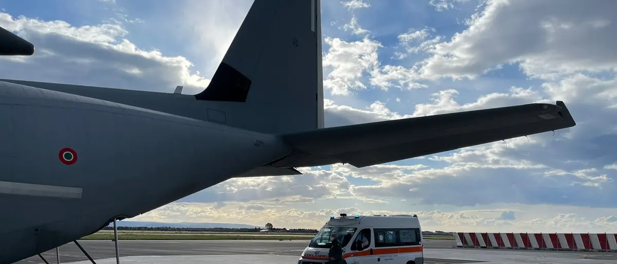 Da Lamezia a Roma volo salvavita dell'Aeronautica\u00A0militare per un bimbo calabrese di soli due mesi
