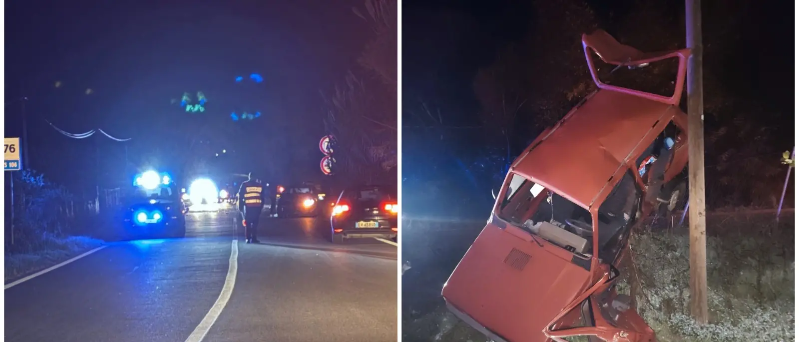 Africo, carambola sulla statale 106: due\u00A0feriti\n