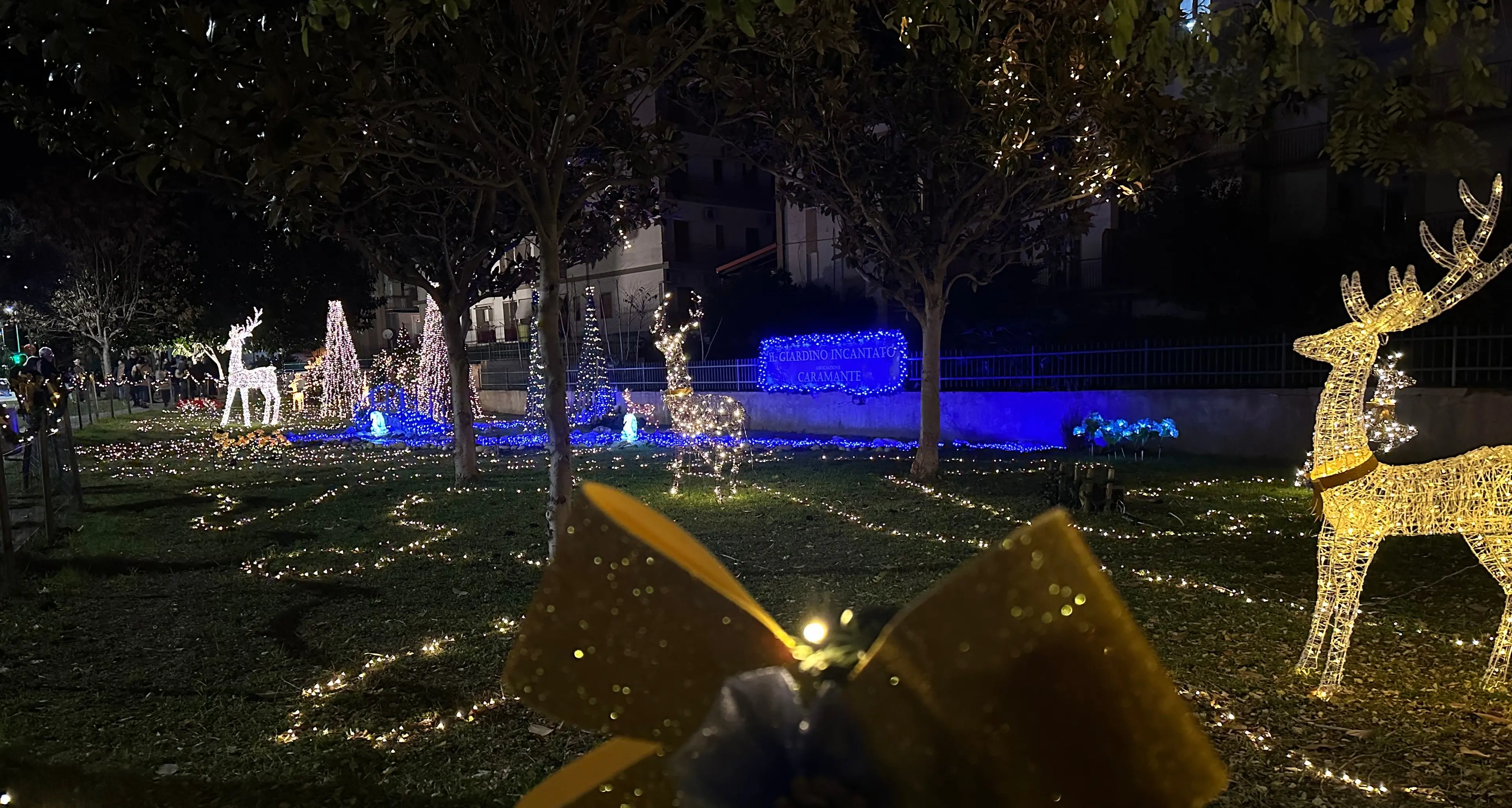 A Soverato si accende la magica atmosfera natalizia del\u00A0“Giardino incantato”\n