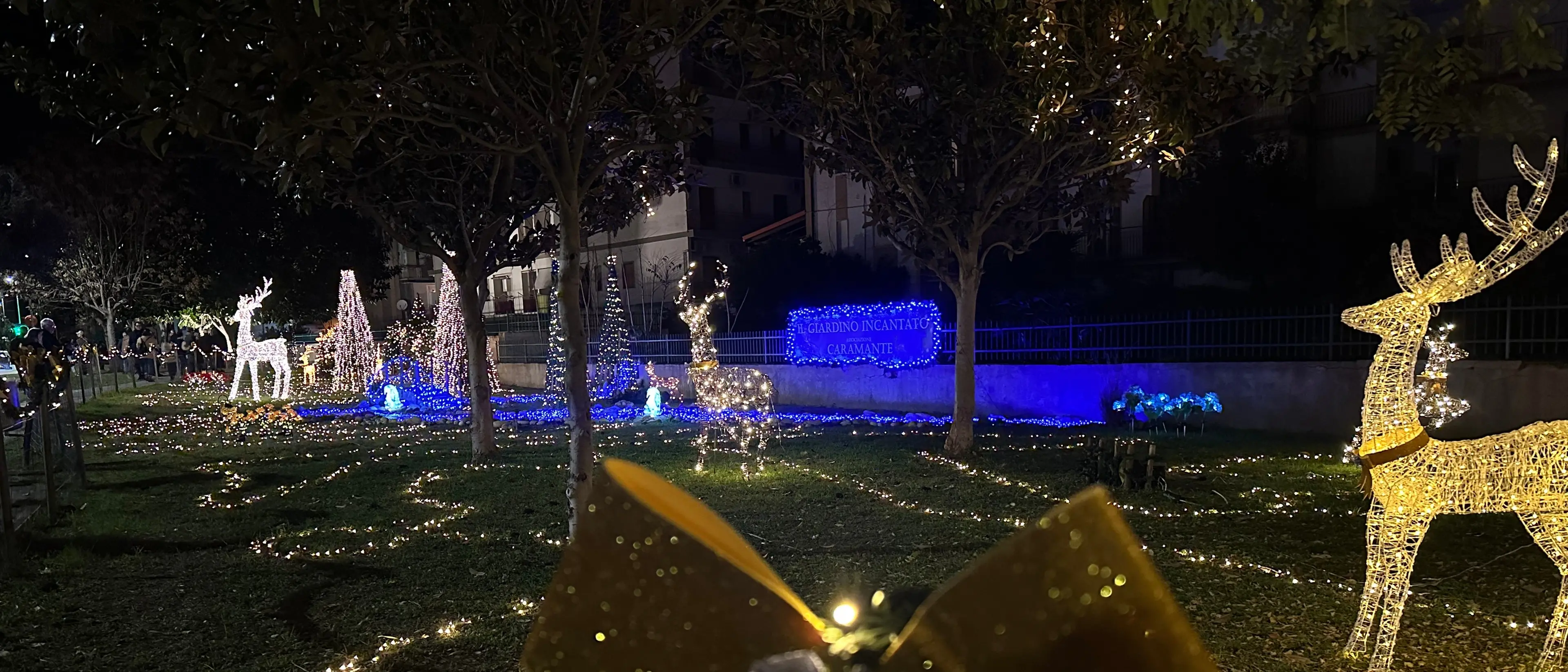 A Soverato si accende la magica atmosfera natalizia del\u00A0“Giardino incantato”\n