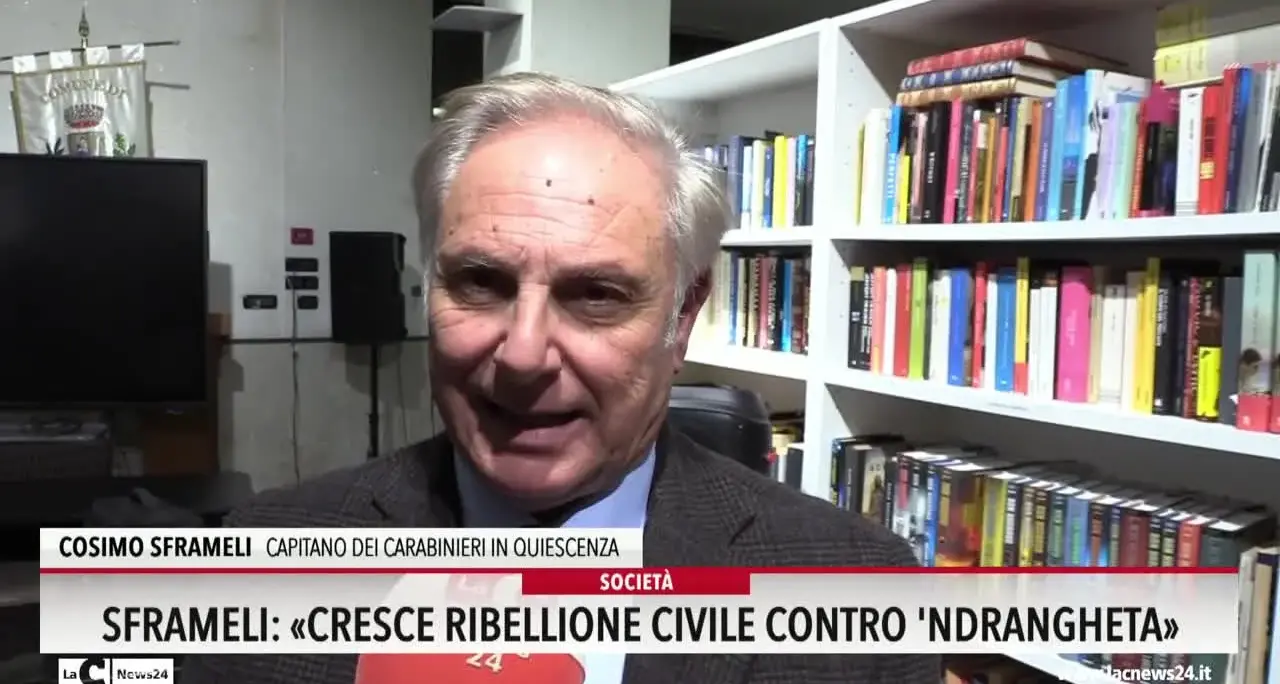 Sframeli: «Cresce ribellione civile contro 'ndrangheta»