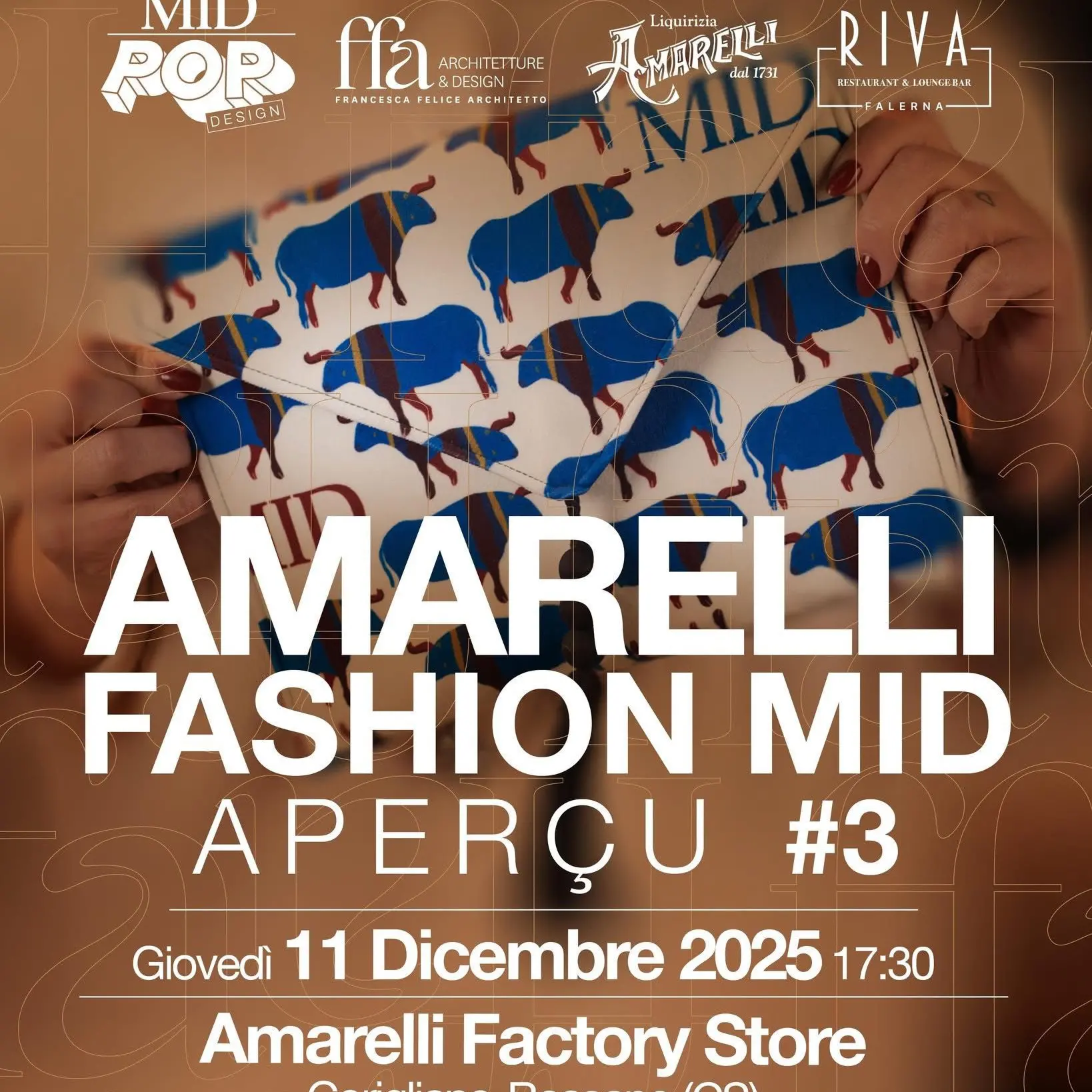 Amarelli presenta la nuova collezione MID: stile e tradizione calabrese in passerella\n