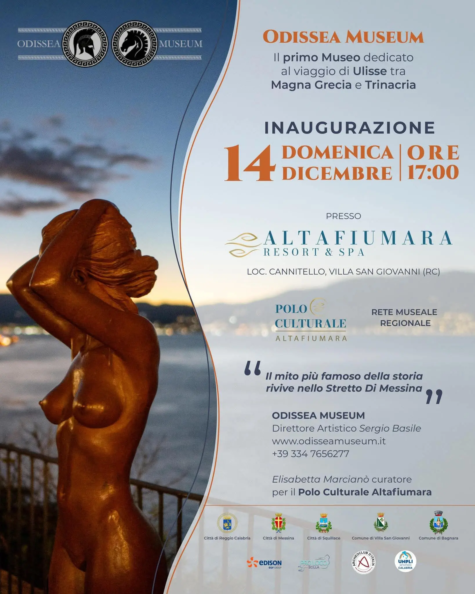 Il viaggio di Ulisse continua: l’Odissea Museum sbarca ad Altafiumara\n