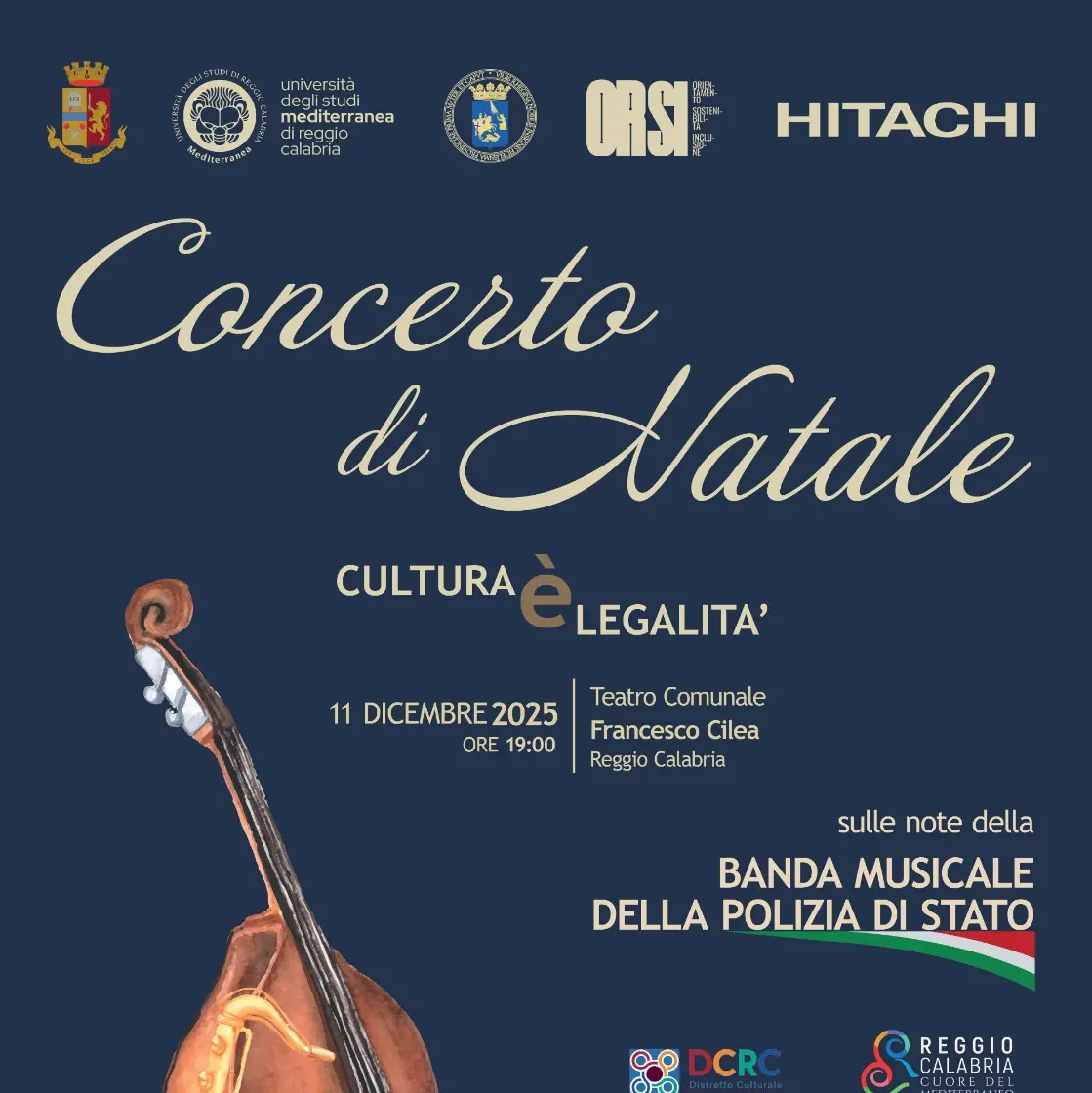 Reggio accoglie il villaggio della Polizia di Stato e il grande concerto al Teatro Cilea. Diretta LaC dalle ore 19\n