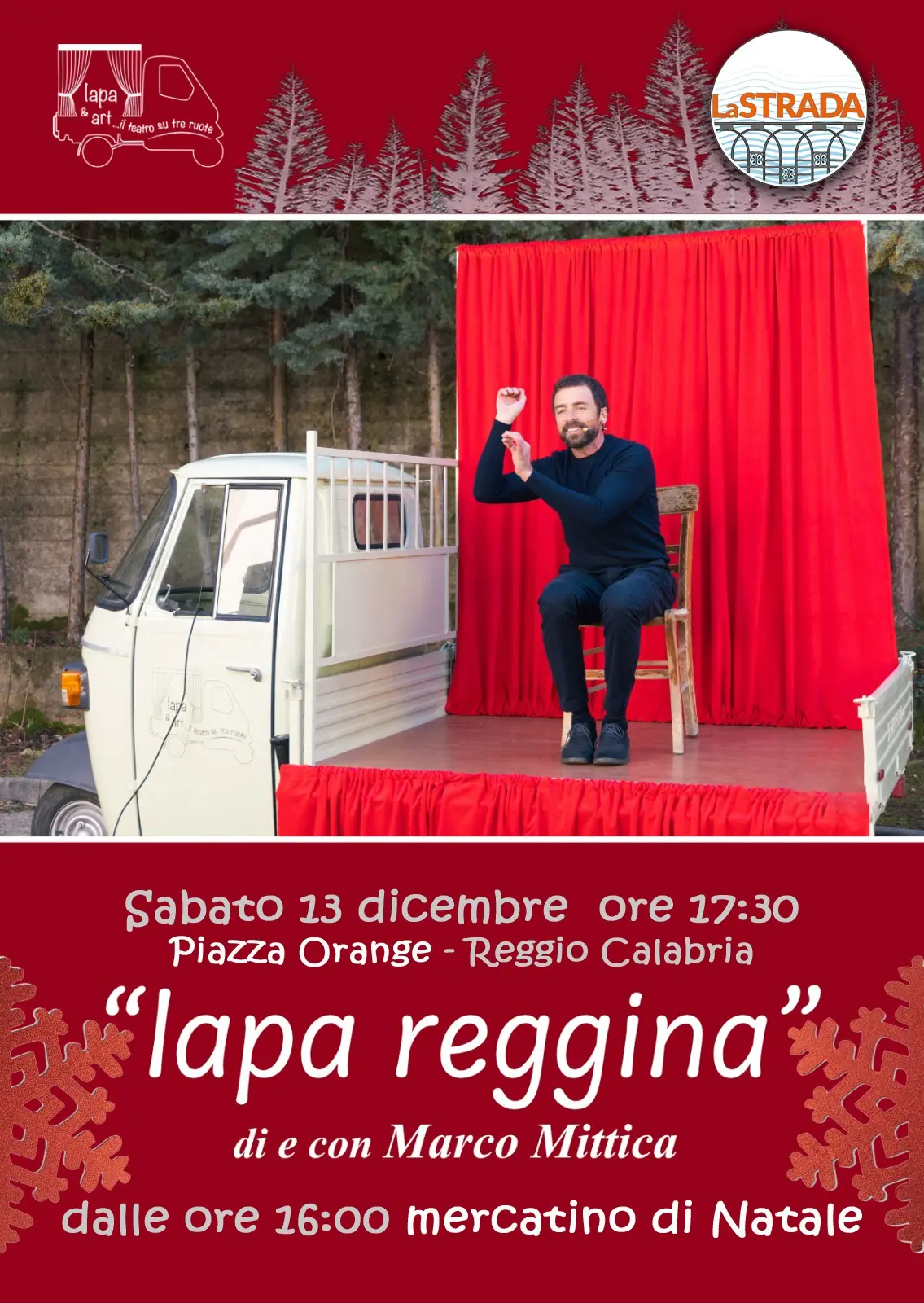 La Strada porta a Piazza Orange “La Lapa reggina”: teatro, riuso e comunità nel cuore della città\n