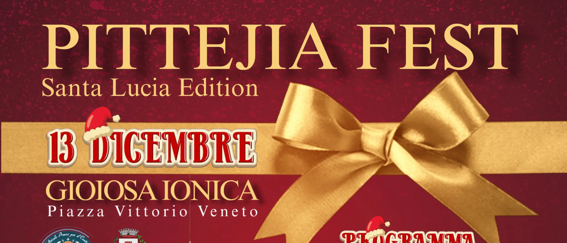 Gioiosa Ionica accende il Natale con il Pittejia Fest -\u00A0Santa Lucia Edition\n
