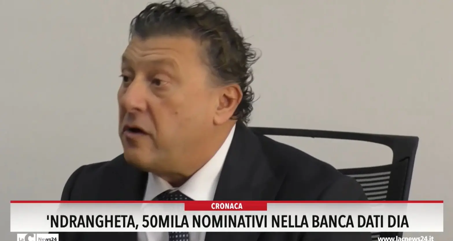 'Ndrangheta, 50mila nominativi nella banca dati Dia