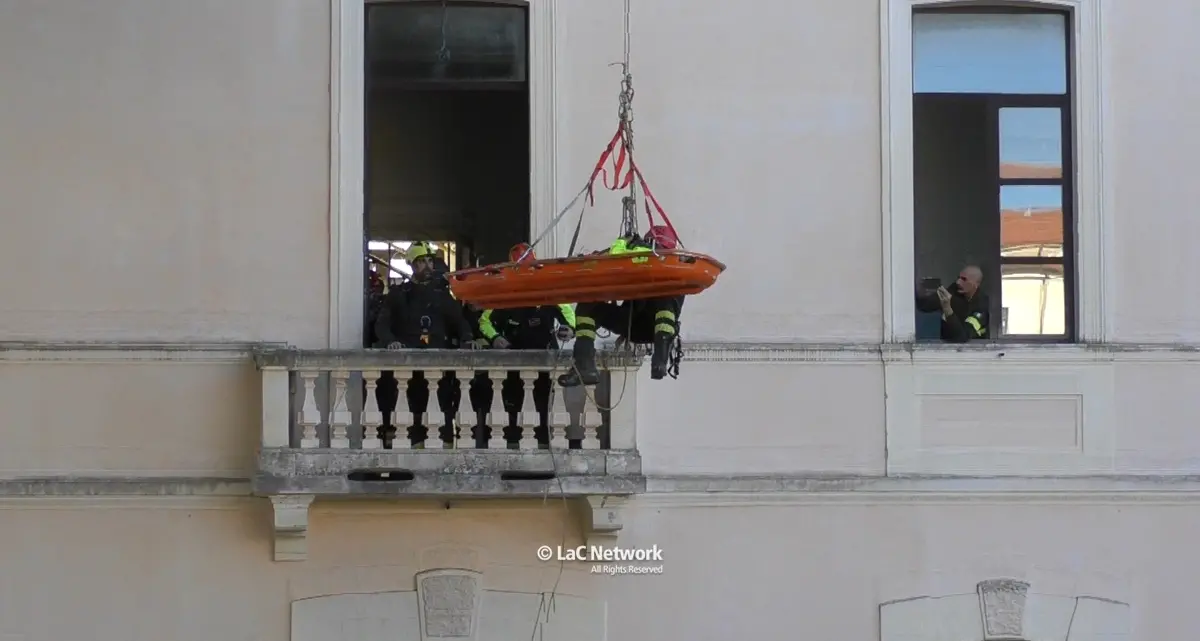 Simulato un sisma del 1783\u00A0con epicentro a Tiriolo, 200 squadre dei vigili del fuoco in azione a Catanzaro\u00A0\n