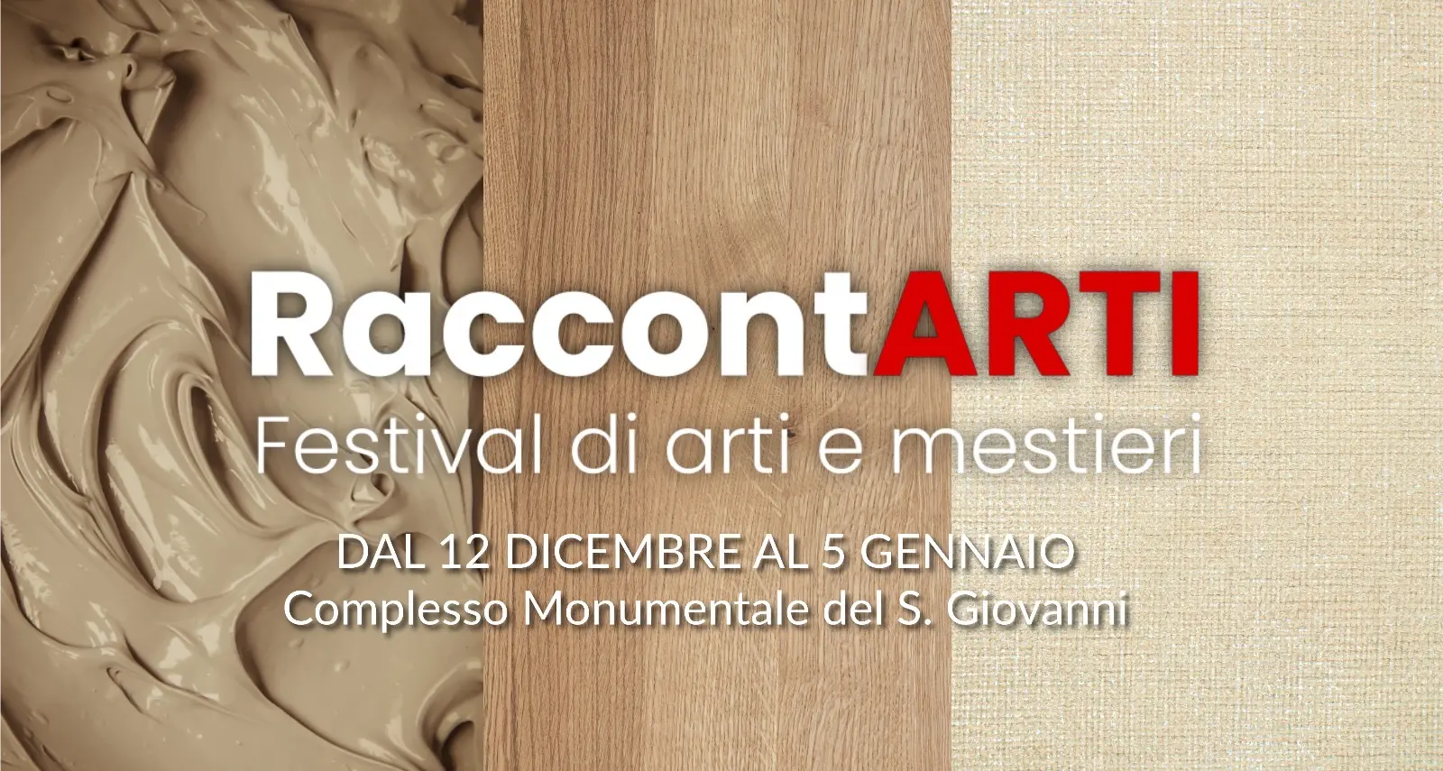 Confartigianato Christmas Village – RaccontArti: luci, tradizione e artigianato al Complesso Monumentale del San Giovanni\n