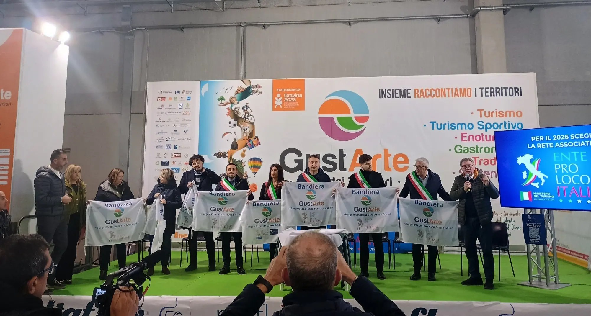 La Pro loco di Rombiolo e la sua idea di turismo «calmo e genuino» alla fiera nazionale “GustARTE”
