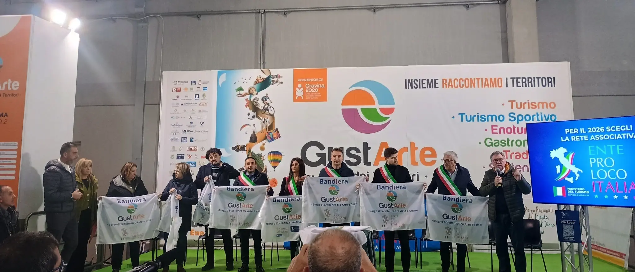 La Pro loco di Rombiolo e la sua idea di turismo «calmo e genuino» alla fiera nazionale “GustARTE”
