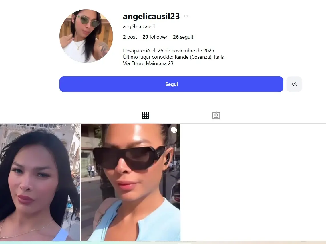 Angelica Causil, il mistero e i diecimila euro spariti: che fine ha fatto l’escort scomparsa a Rende?