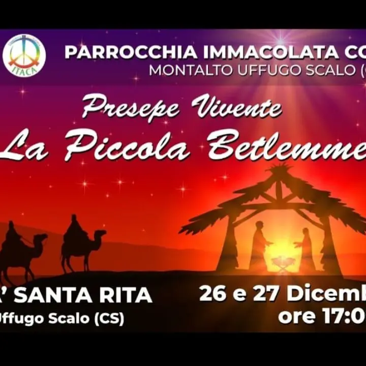 Montalto Uffugo, torna la magia del Presepe Vivente\n