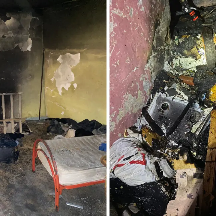 Alla vista della Polizia si\u00A0barrica in casa e dà fuoco all’abitazione, paura a Lamezia Terme:\u00A0arrestato un 48enne\n