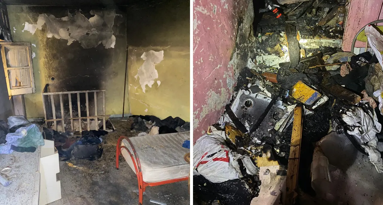 Alla vista della Polizia si\u00A0barrica in casa e dà fuoco all’abitazione, paura a Lamezia Terme:\u00A0arrestato un 48enne\n