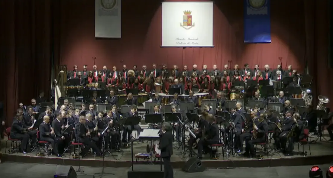 La grande musica della Polizia di Stato al Teatro Cilea: l'evento IN DIRETTA su testate e social LaC