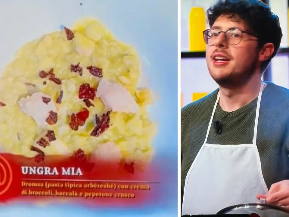 Antonio Senise porta Lungro a Masterchef con il piatto della tradizione arbereshe