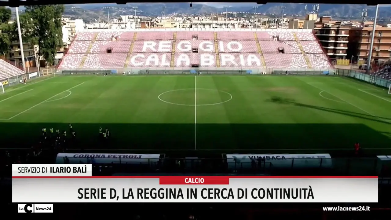 Serie D, la Reggina in cerca di continuità
