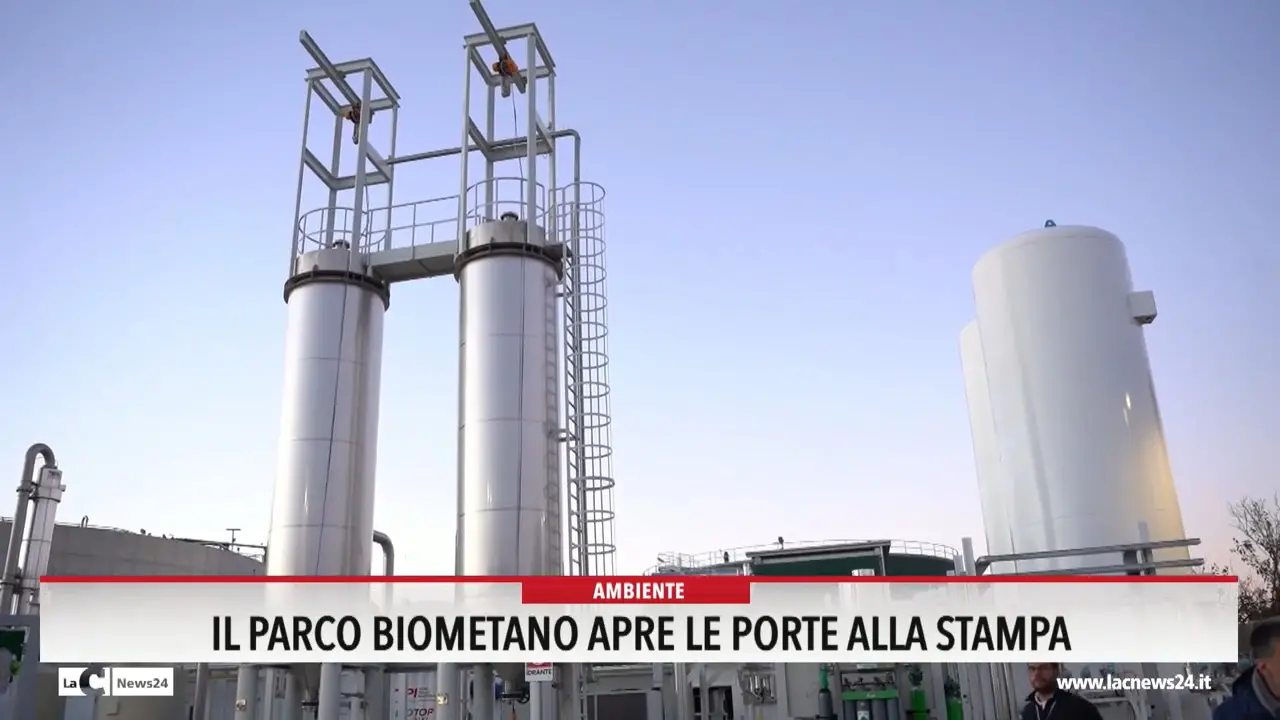 Il parco biometano apre le porte alla stampa