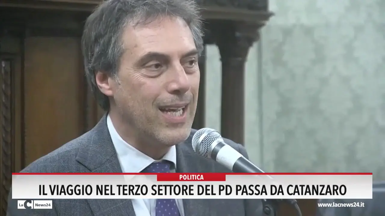 Il viaggio nel terzo settore del Pd passa da Catanzaro