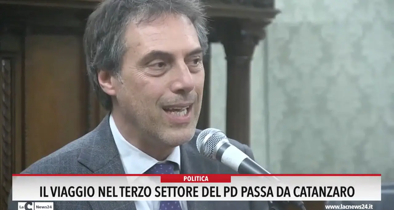 Il viaggio nel terzo settore del Pd passa da Catanzaro