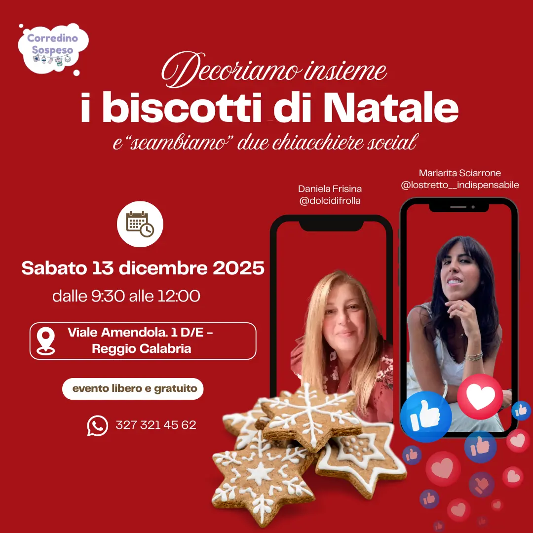 Biscotti, parole e solidarietà nel cuore di Reggio: creatività, comunicazione e impegno sociale si incontrano\n