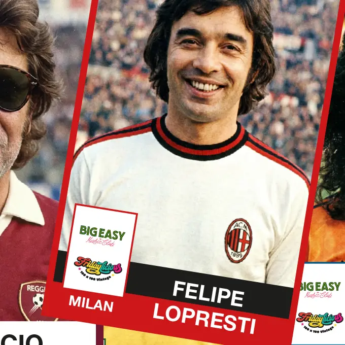 Fridaylicious riporta in pista la nostalgia: al Big Easy esplode “Mangiatori Panini”, tra figurine vintage, musica cult e immaginario anni Ottanta\n