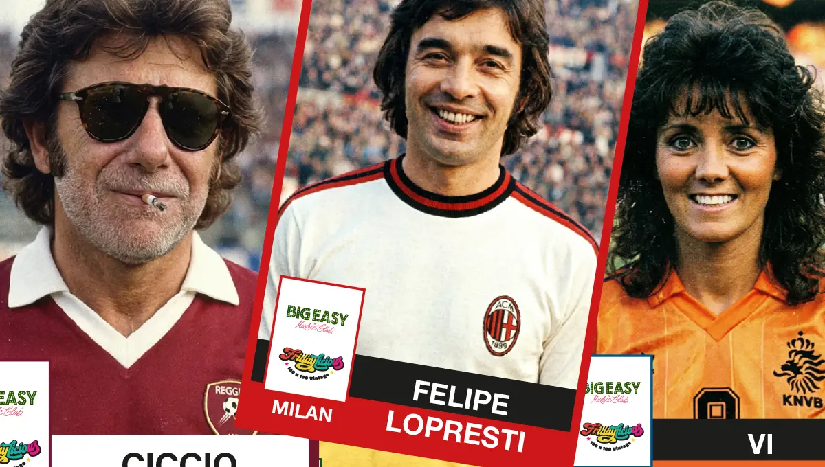 Fridaylicious riporta in pista la nostalgia: al Big Easy esplode “Mangiatori Panini”, tra figurine vintage, musica cult e immaginario anni Ottanta\n