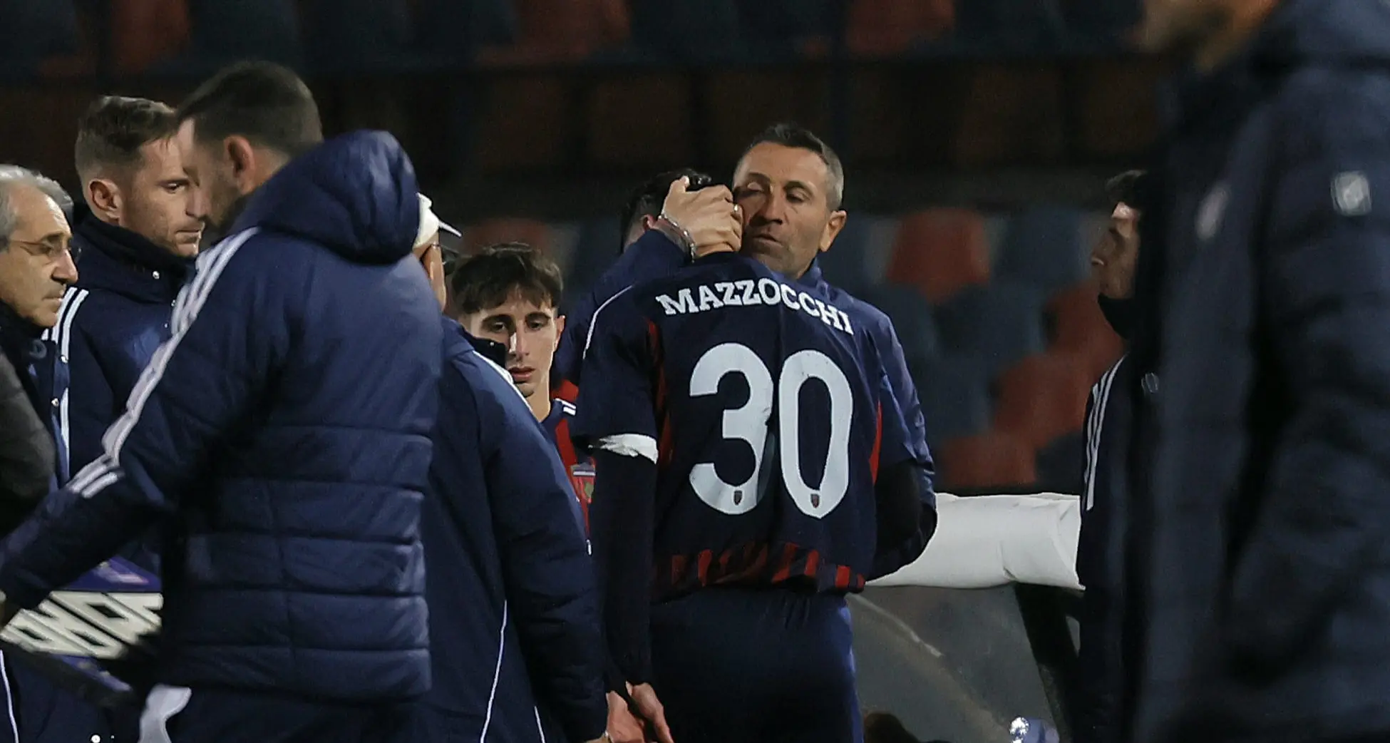 Cosenza, Mazzocchi oggi da uno specialista dopo l’infortunio alla spalla