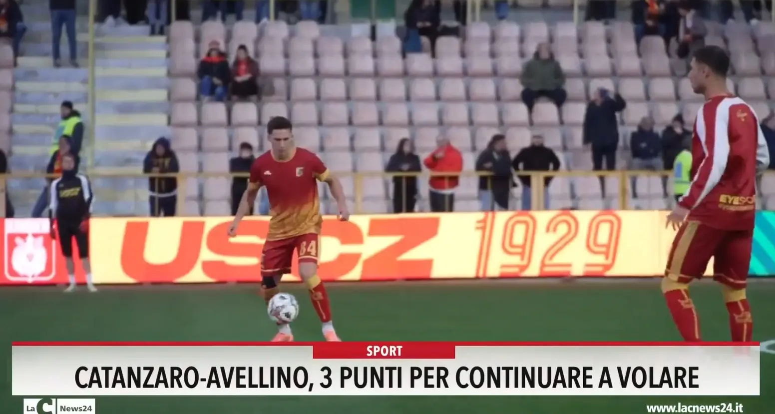 Catanzaro Avellino, 3 punti per continuare a volare