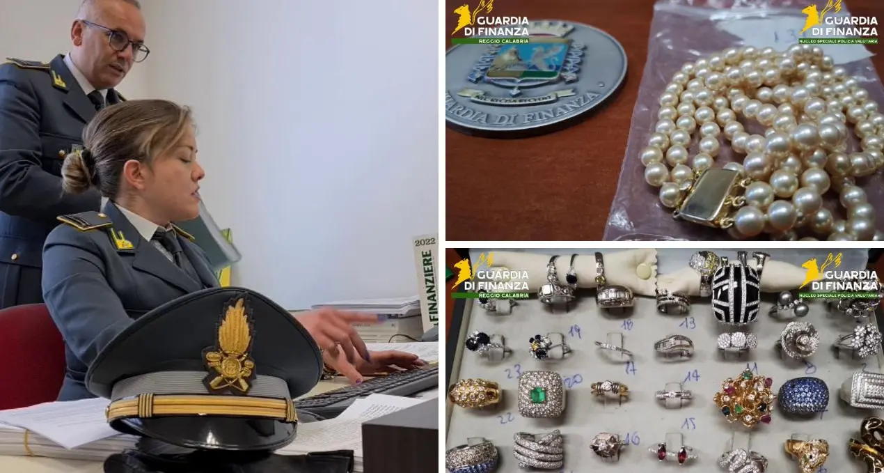 Reggio Calabria, il tesoro da 2 milioni di un promotore finanziario abusivo: confiscati diamanti, Cartier e Rolex – Video\n