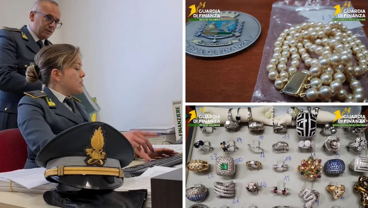 Reggio Calabria, il tesoro da 2 milioni di un promotore finanziario abusivo: confiscati diamanti, Cartier e Rolex – Video\n