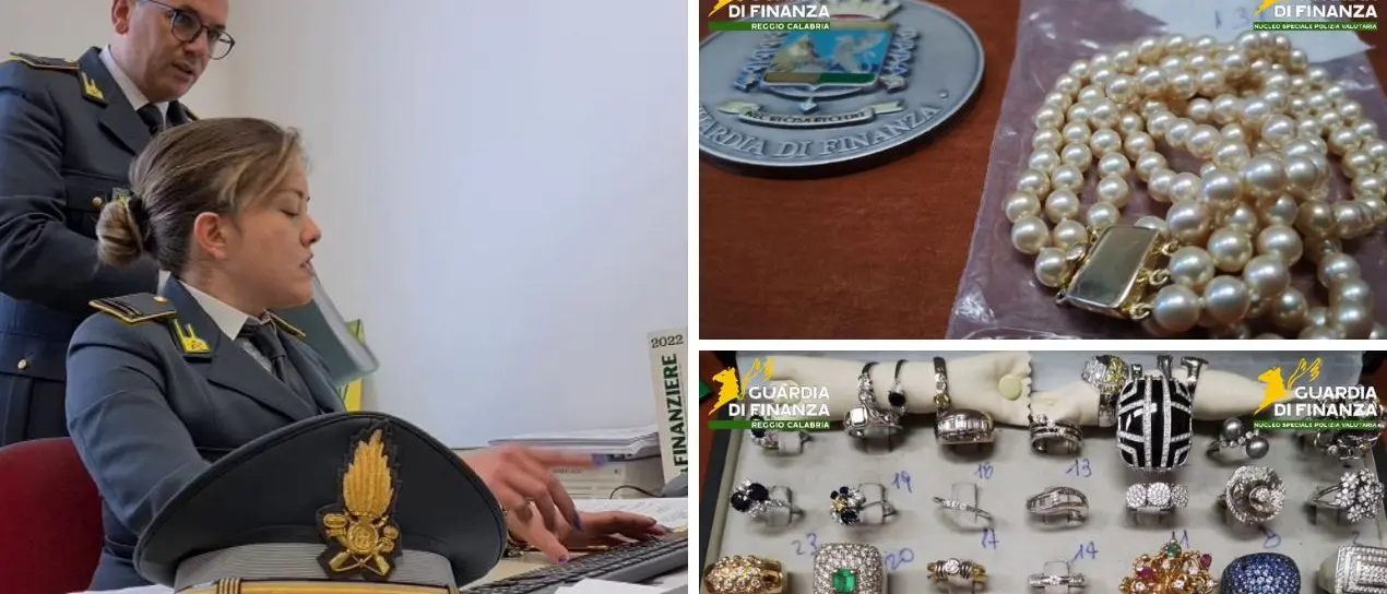 Reggio Calabria, il tesoro da 2 milioni di un promotore finanziario abusivo: confiscati diamanti, Cartier e Rolex – Video\n