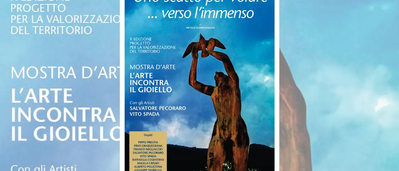 Vibo, le opere di Pecoraro e Spada protagoniste della decima edizione della mostra d’arte ospitata a “Save the Date”\n