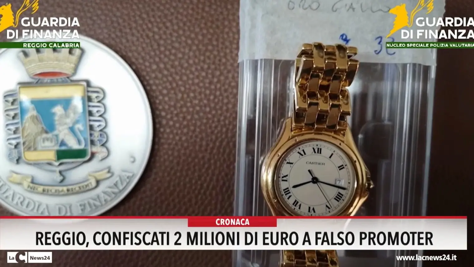 Reggio, confiscati 2 milioni di euro a falso promoter