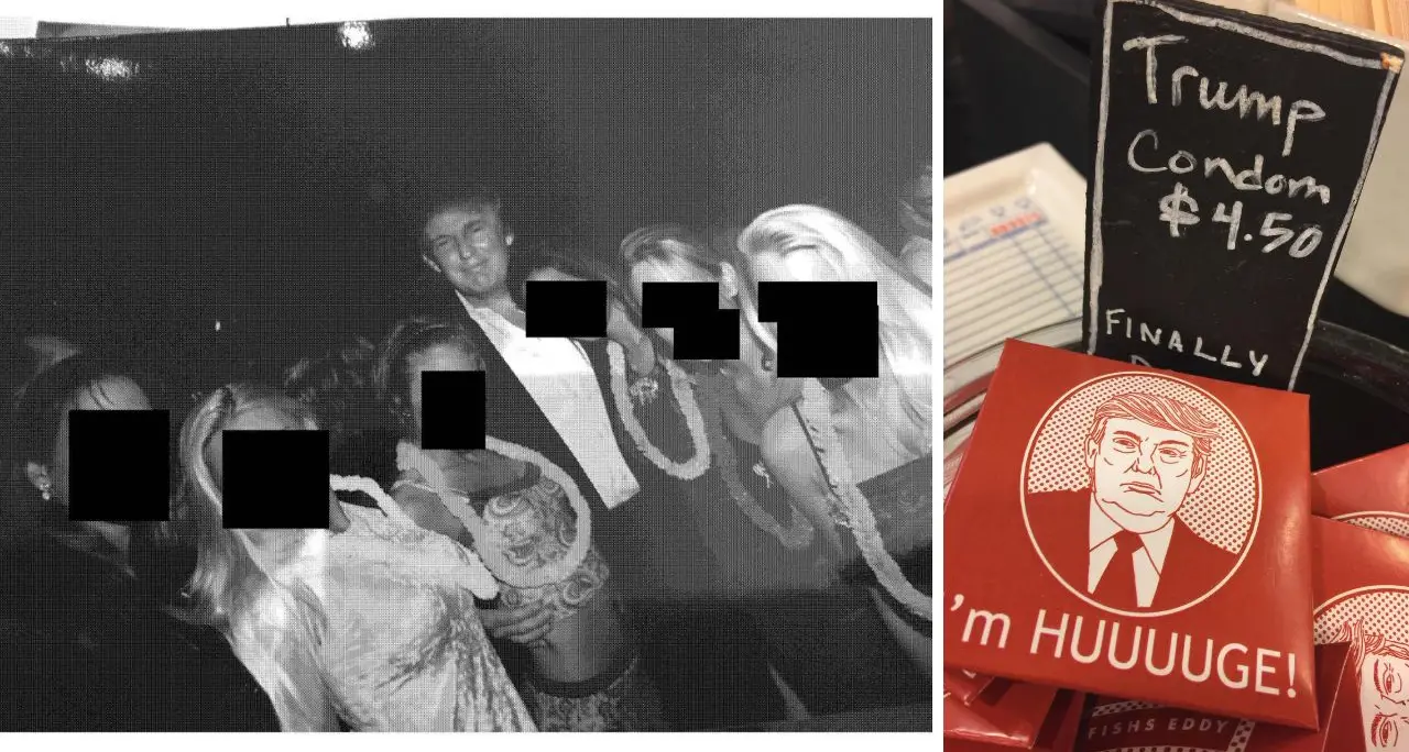 Pacchetti di preservativi con il volto di Trump: dal caveau di Epstein spuntano nuove foto imbarazzanti\n