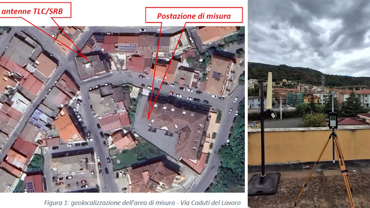 Inquinamento elettromagnetico a Vibo, il monitoraggio non ha rilevato criticità da antenne 5G e radiotelevisive\n