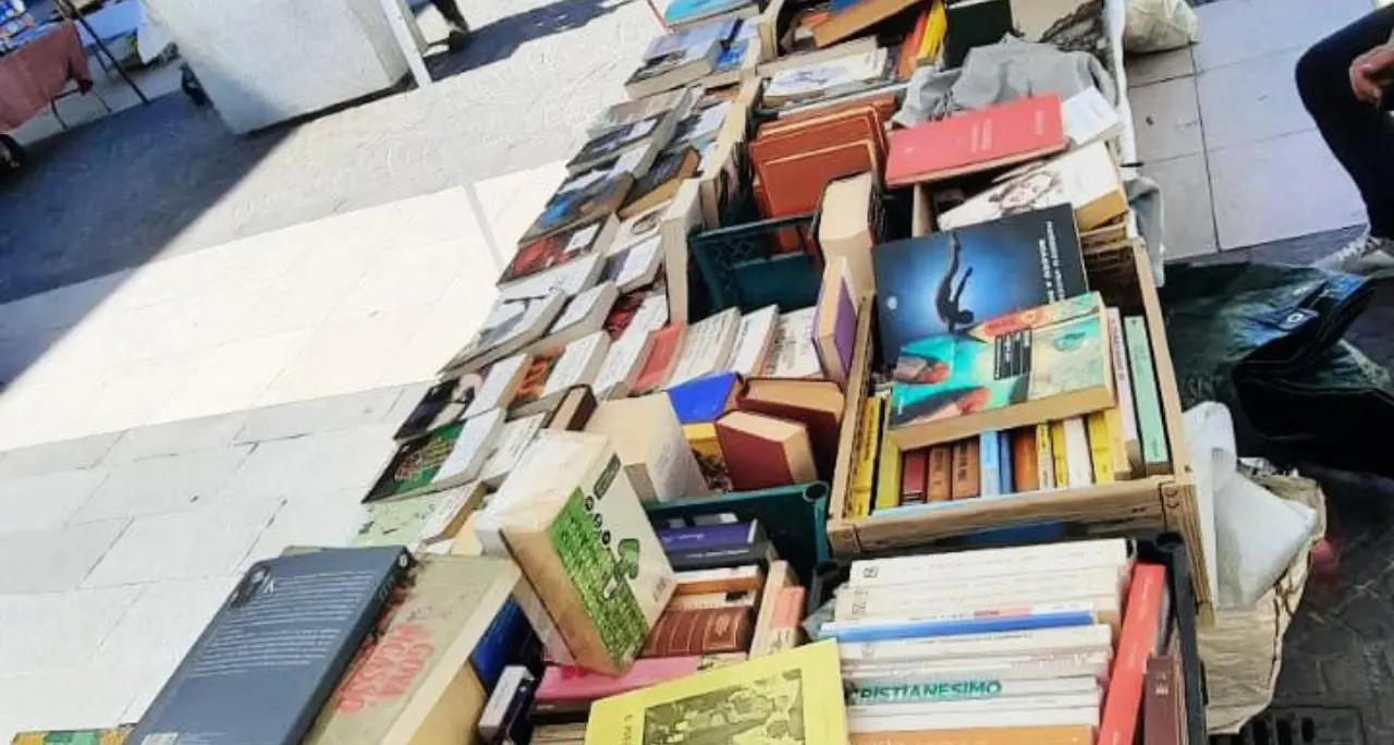 La storia di Stefano, il giovane libraio di strada che riporta la cultura nelle piazze della Calabria\n