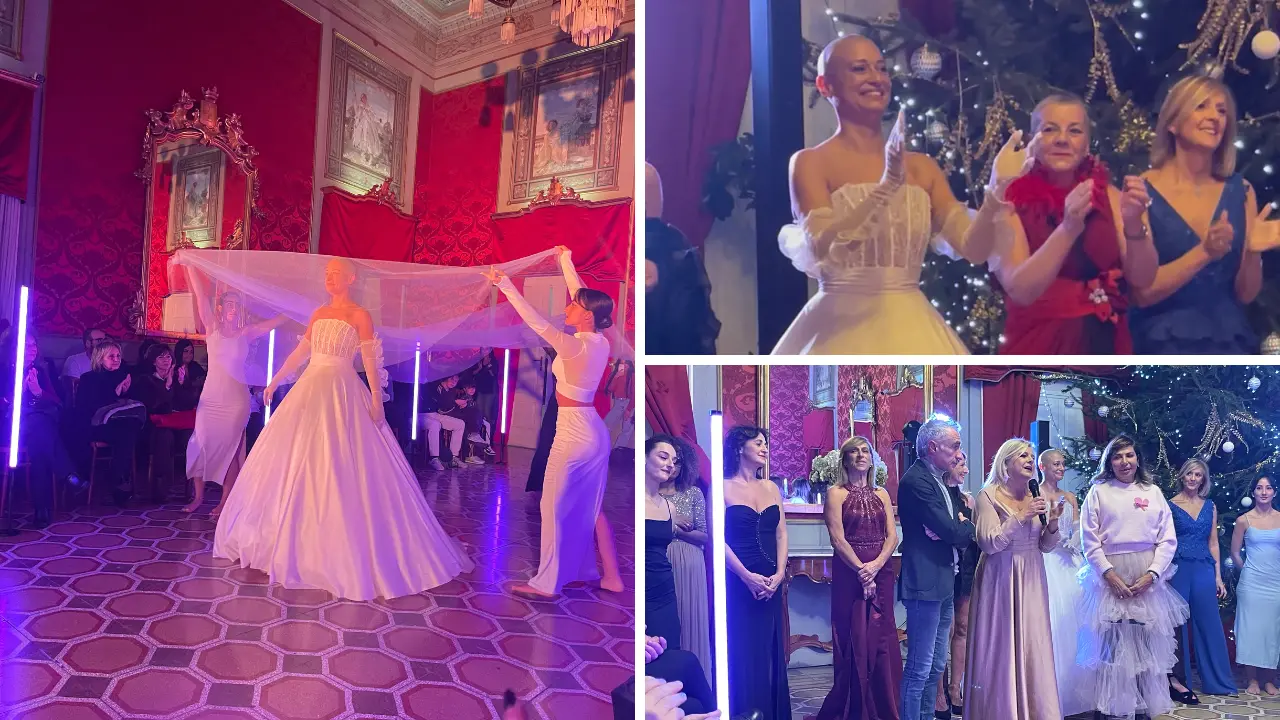 Un inno alla vita, sfilano le pazienti del reparto di oncologia e il pubblico si commuove: successo per l’iniziativa\u00A0di\u00A0OncoMed\n