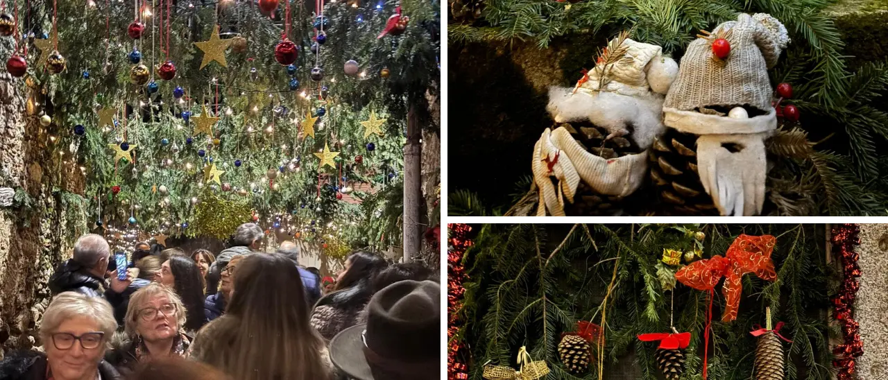 Simbario accende il Natale: debutta la Via del Vischio, il nuovo percorso magico che incanta il borgo\n