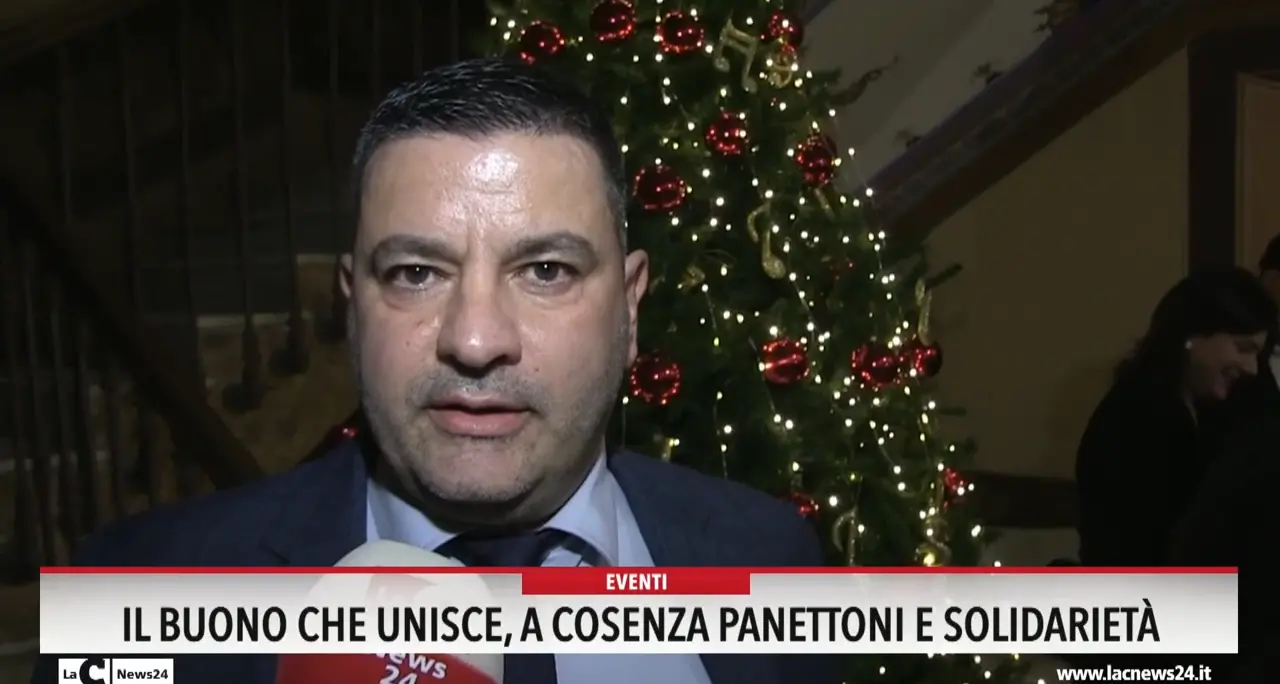 Il buono che unisce, a Cosenza panettoni e solidarietà