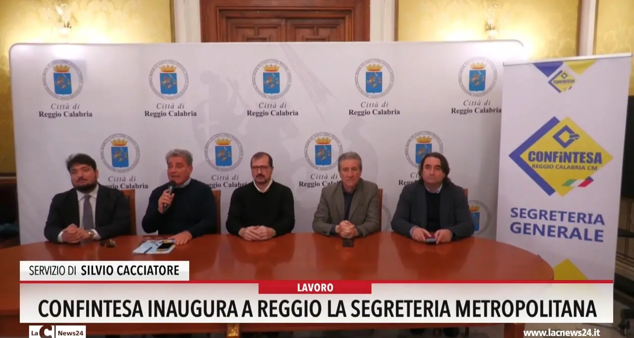 Confintesa, a Reggio la nuova segreteria metropolitana