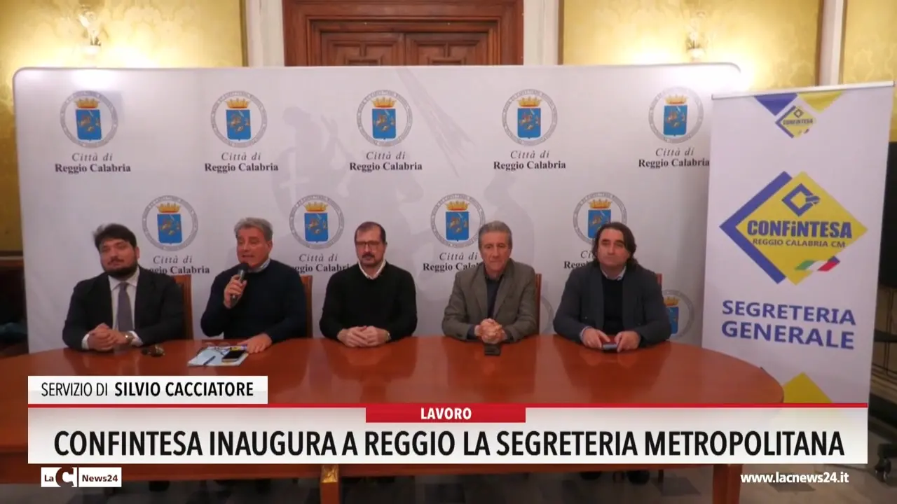 Confintesa, a Reggio la nuova segreteria metropolitana