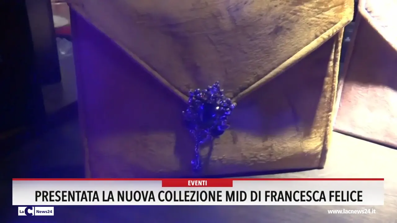Presentata la nuova collezione Mid di Francesca Felice