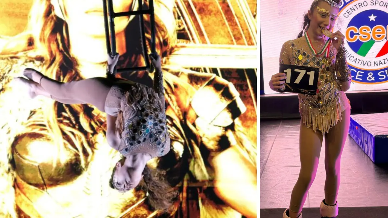 Danza aerea, l’atleta vibonese Benedetta Capria conquista il titolo mondiale Under 14\n