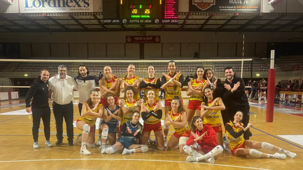 Volley femminile, Tonno Callipo inarrestabile: decima vittoria consecutiva e vetta solitaria anche a Jesi\n