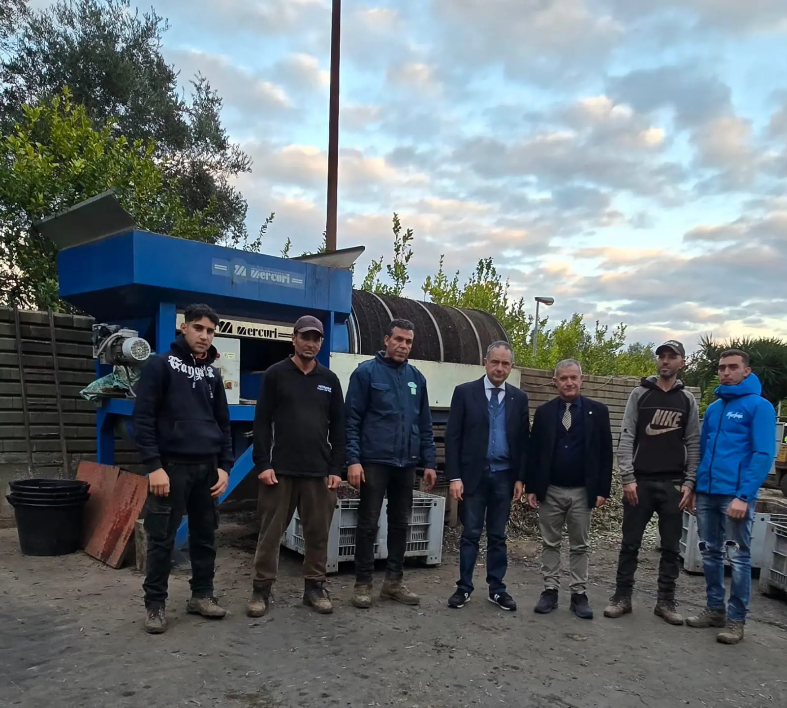 La visita del Console Onorario del Regno del Marocco nelle aziende del settore oleario della Piana di Gioia Tauro\n