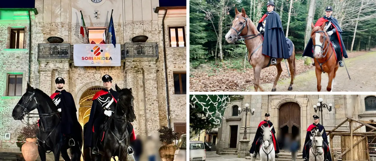 L’iconica presenza dei carabinieri a cavallo nel Vibonese: il fascino di un servizio storico\n