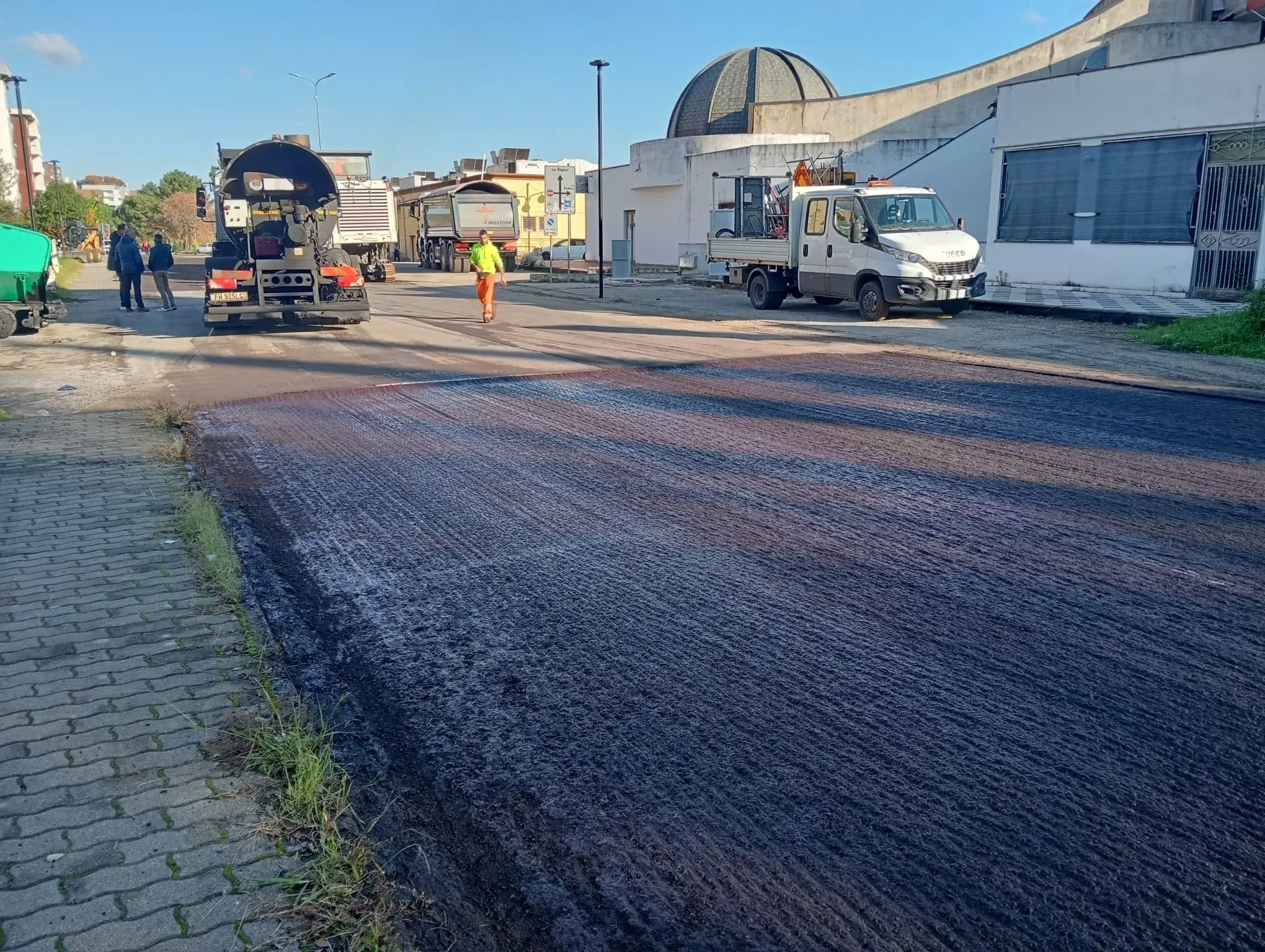 Rende, il calendario delle opere di bitumazione e manutenzione delle strade